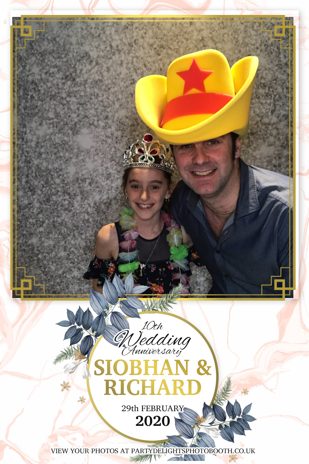 Siobhan and Richards Vow renewal  | View more photos from the event at gallery.partydelightsphotobooth.co.uk/u/PartyDelightsPhotoBooth/Siobhan-and-Richards-Vow-renewal